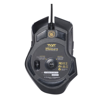 Armaggeddon NRO - 5 STARSHIP III RGB Laser Gaming Mouse - RetroguySA
