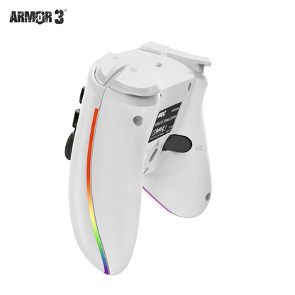 Armor3 NuRival Wireless Hall Effect Stick Game Controller For Switch - White - RetroguySA