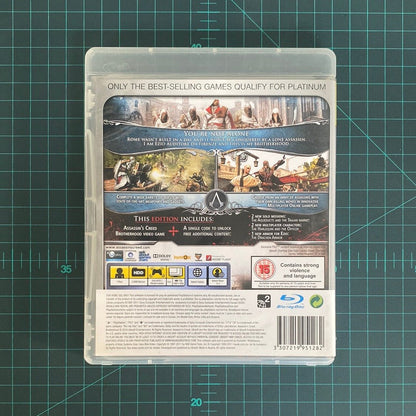 Assassin's Creed: Brotherhood | Platinum | PS3 | PlayStation 3 | Used Game - RetroguySA