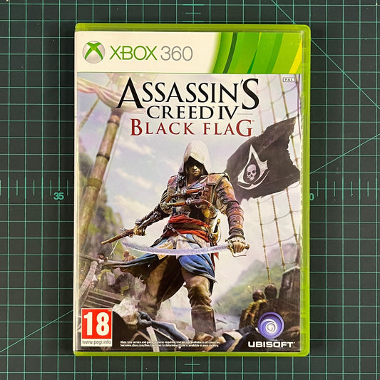 Assassin's Creed IV (4): Black Flag | XBOX 360 | Used Game - RetroguySA