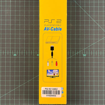 AV Cable | Generic 3rd Party | PS2 | Playstation 2 | New Accessories - RetroguySA