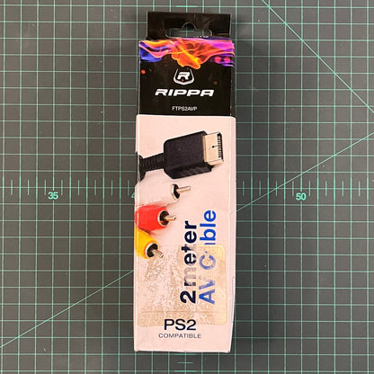 AV Cable | Generic 3rd Party | PS2 | Playstation 2 | New Accessories - RetroguySA