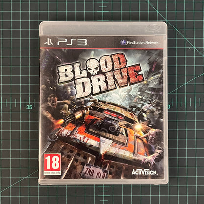 Blood Drive | PlayStation 3 | PS3 | Used Game - RetroguySA