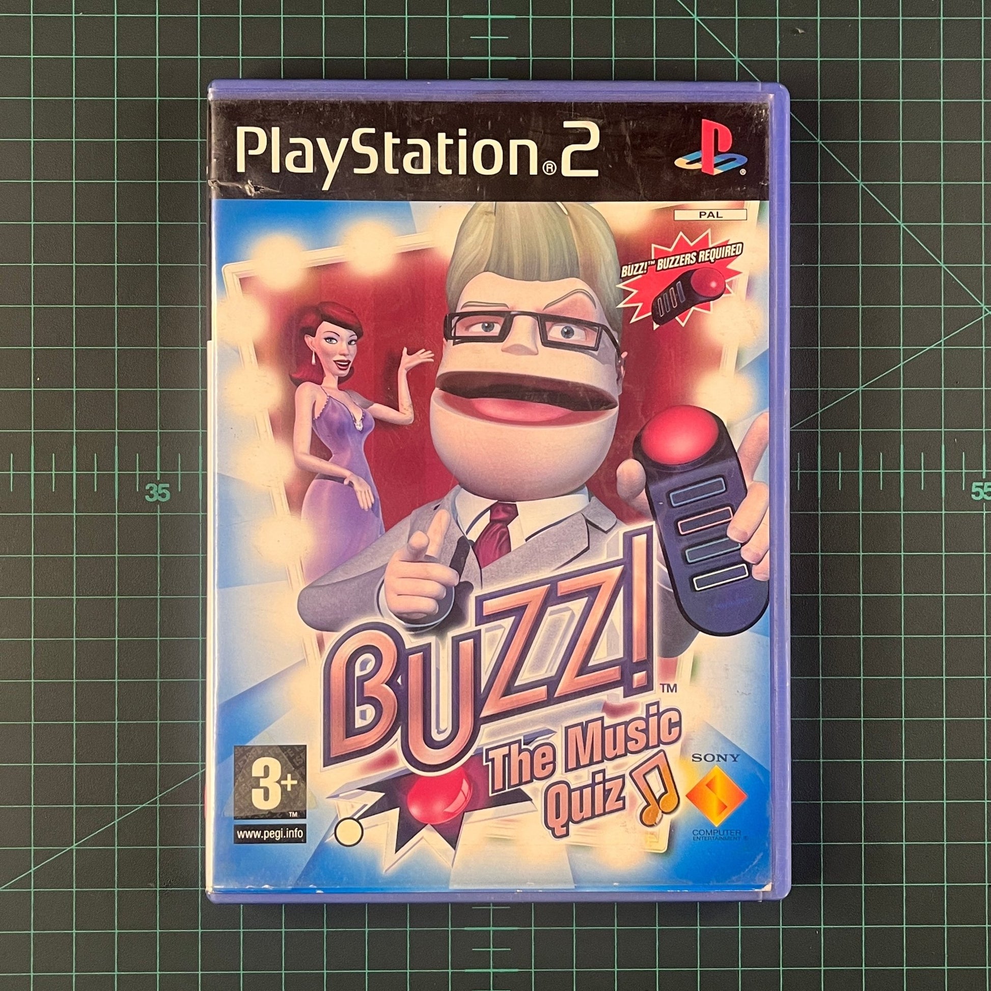 BUZZ!: The Music Quiz | PS2 | PlayStation 2 | NFS | Used Game - RetroguySA