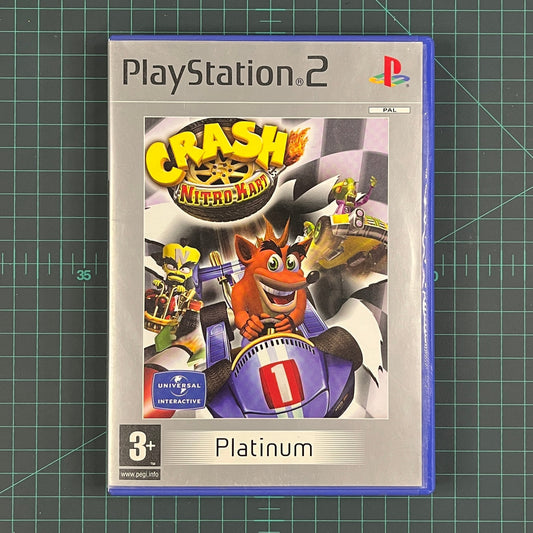 Crash Nitro Kart | PS2 | Playstation 2 | Platinum | Used Game | No Manual - RetroguySA