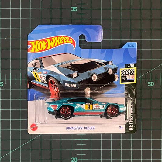Dimachinni Veloce | Retro Racers | 2023 | Hot Wheels - RetroguySA