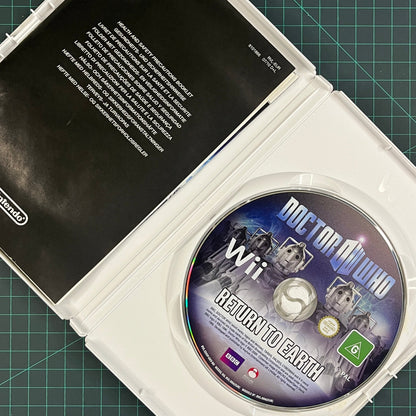Doctor Who: Return to Earth | Nintendo Wii | Wii | Used Game - RetroguySA