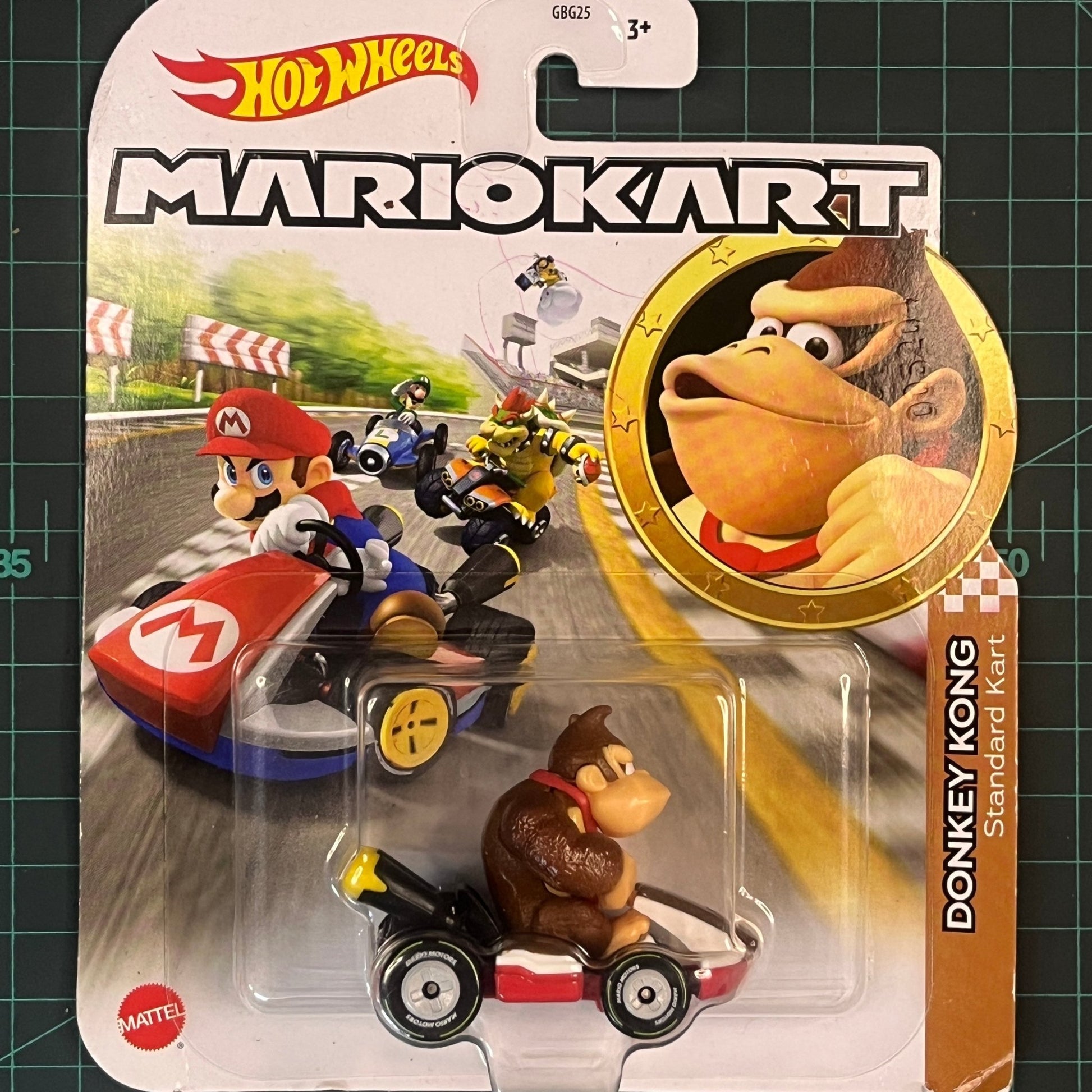 Donkey Kong: Standard Kart | Mario Kart | 2023 | Hot Wheels - RetroguySA
