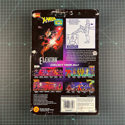 Elektra | X - Men: Classics Light Up Weapon | 1996 | Toy Biz | Figurine | Collectible | Toy | New Sealed - RetroguySA