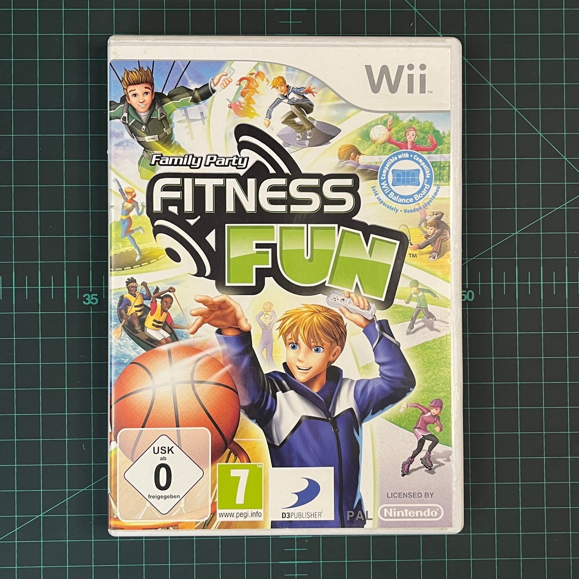 Family Party: Fitness Fun| Wii | Nintendo Wii | Used Game | No Manual - RetroguySA