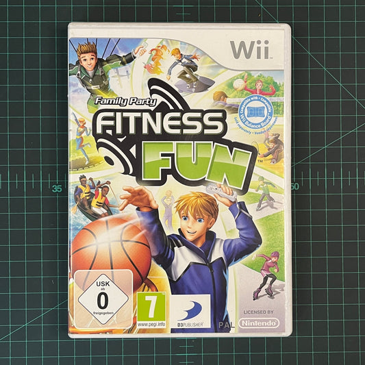 Family Party: Fitness Fun| Wii | Nintendo Wii | Used Game | No Manual - RetroguySA