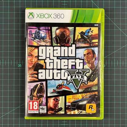 Grand Theft Auto V (5) | Including Map | Xbox 360 | Used Game - RetroguySA