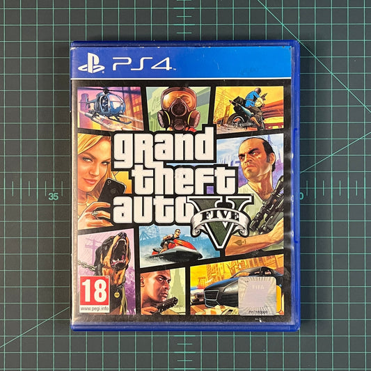 Grand Theft Auto V | PlayStation 4 | PS4 | Used Game | No Manual - RetroguySA