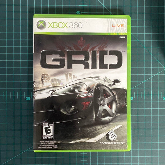 GRID | XBOX 360 | Used Game | NTSC - RetroguySA