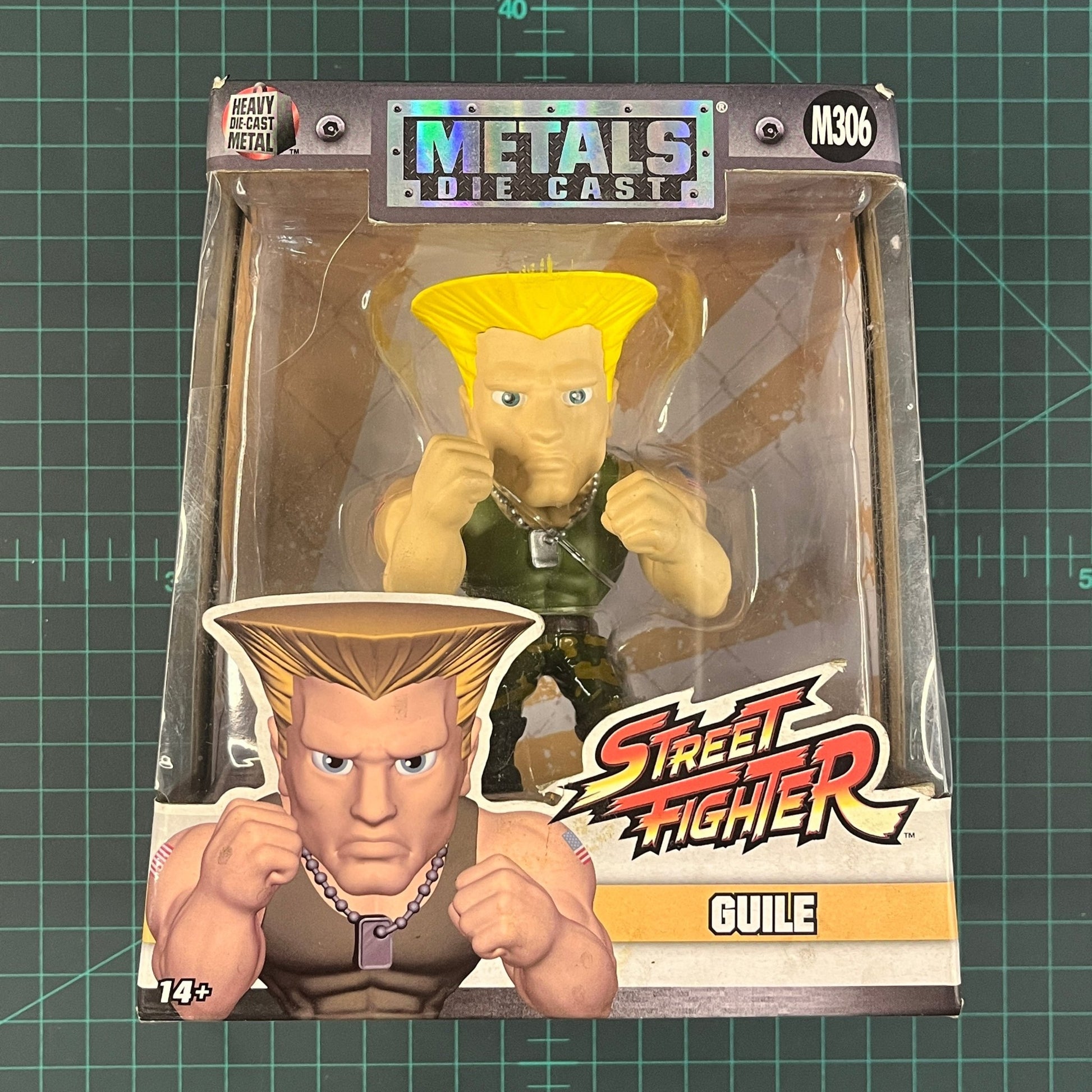 Guile | Street Fighter | M306 | Die Cast Metal | Jada Toys | Figurine | Collectible | Toy | CIB - RetroguySA