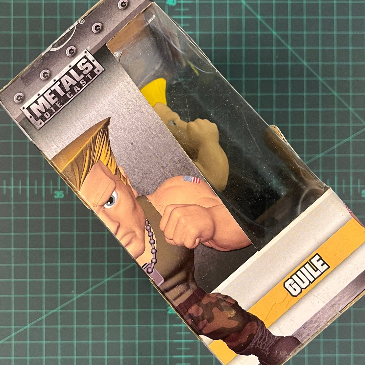 Guile | Street Fighter | M306 | Die Cast Metal | Jada Toys | Figurine | Collectible | Toy | CIB - RetroguySA