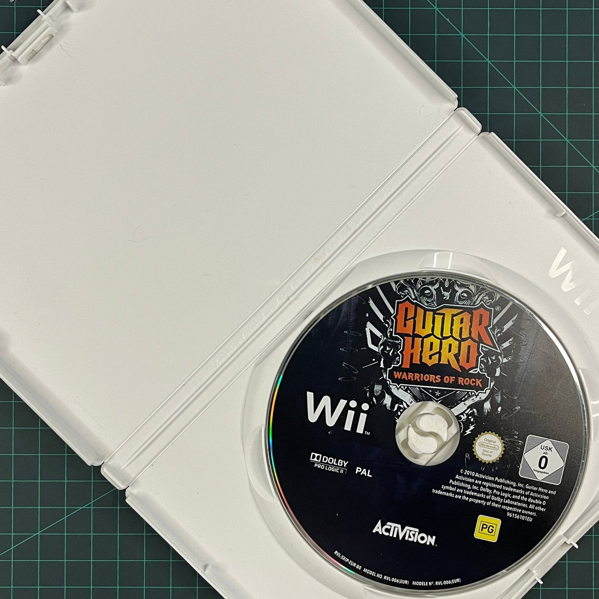 Guitar Hero: Warriors Of Rock | Wii | Nintendo Wii | Used Game | NFS | No Manual - RetroguySA