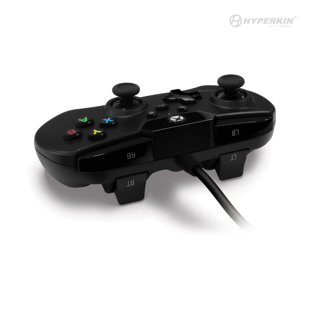 Hyperkin X91 Retro Wired Xbox Controller - Black - RetroguySA