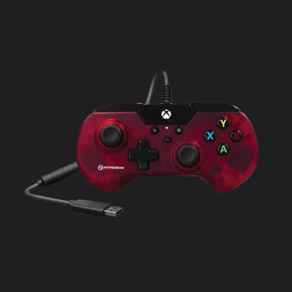Hyperkin X91 Retro Wired Xbox Controller - Ruby Red - RetroguySA
