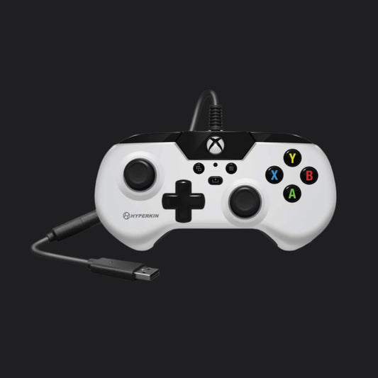 Hyperkin X91 Retro Wired Xbox Controller - White - RetroguySA