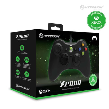 Hyperkin Xenon Wired Xbox Controller - Black - RetroguySA