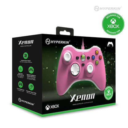 Hyperkin Xenon Wired Xbox Controller - Pink - RetroguySA