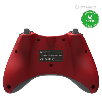 Hyperkin Xenon Wired Xbox Controller - Red - RetroguySA