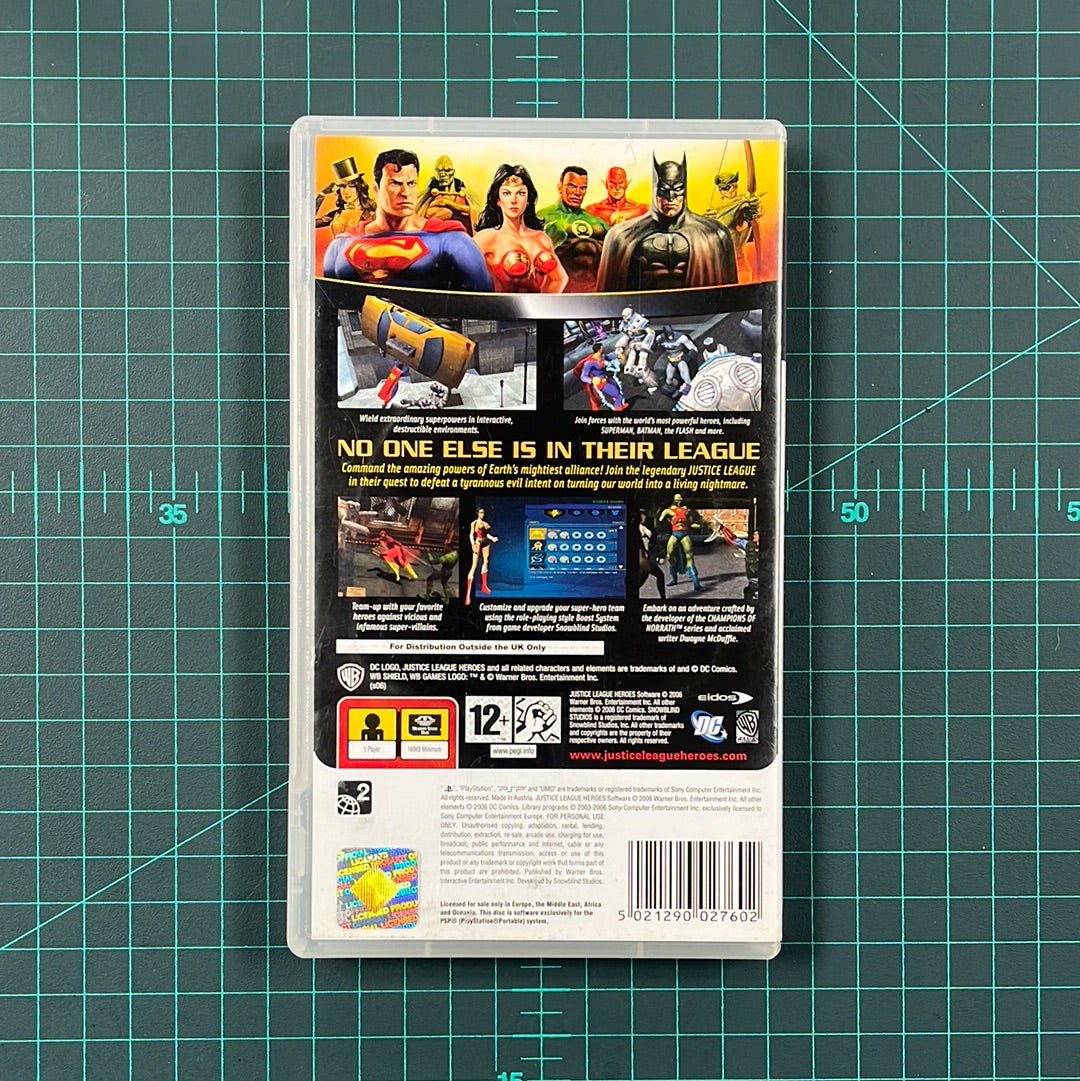 Justice League Heroes | PSP | Used Game | No manual - RetroguySA