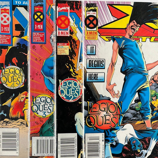 Legion Quest #1 - 4 | Comic Set | Complete Saga | Marvel | Comic Book - RetroguySA