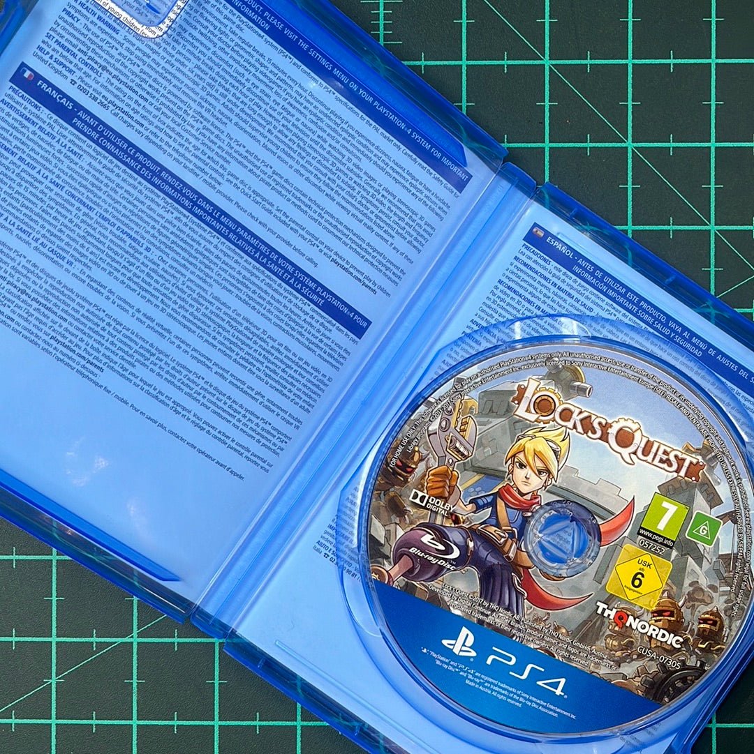 Lock's Quest | Playstation 4 | PS4 | Used Game - RetroguySA