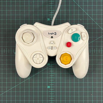 Logic 3 Generic Gamecube Controller | White | Game Cube | Nintendo | Used Accessories - RetroguySA