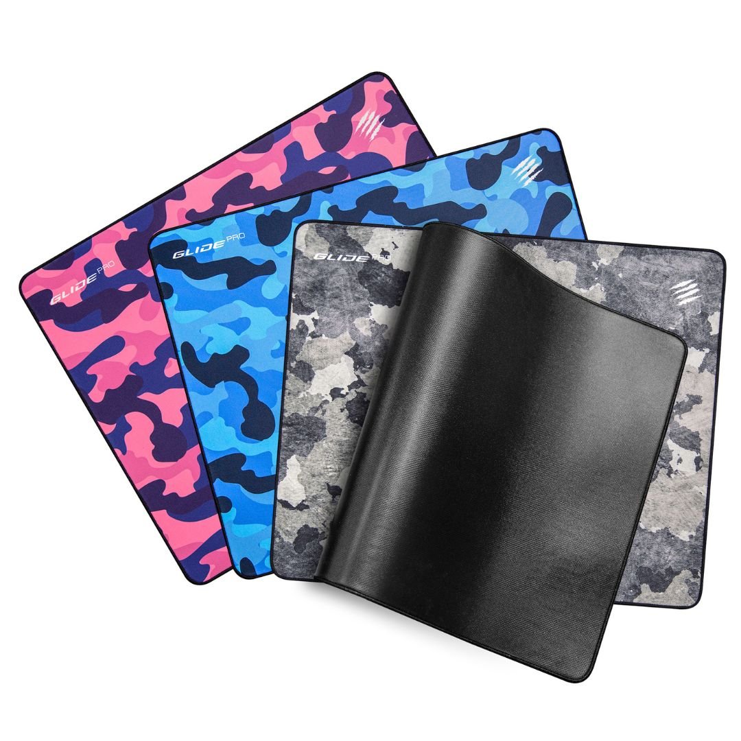 Mad Catz G.L.I.D.E. Pro Camo Gaming Mouse Pad - Pink - RetroguySA