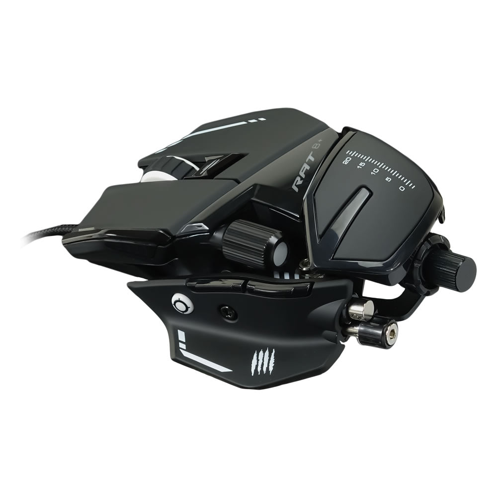 Mad Catz R.A.T. 8+ Wired Fully Adjustable Gaming Mouse - Black - RetroguySA