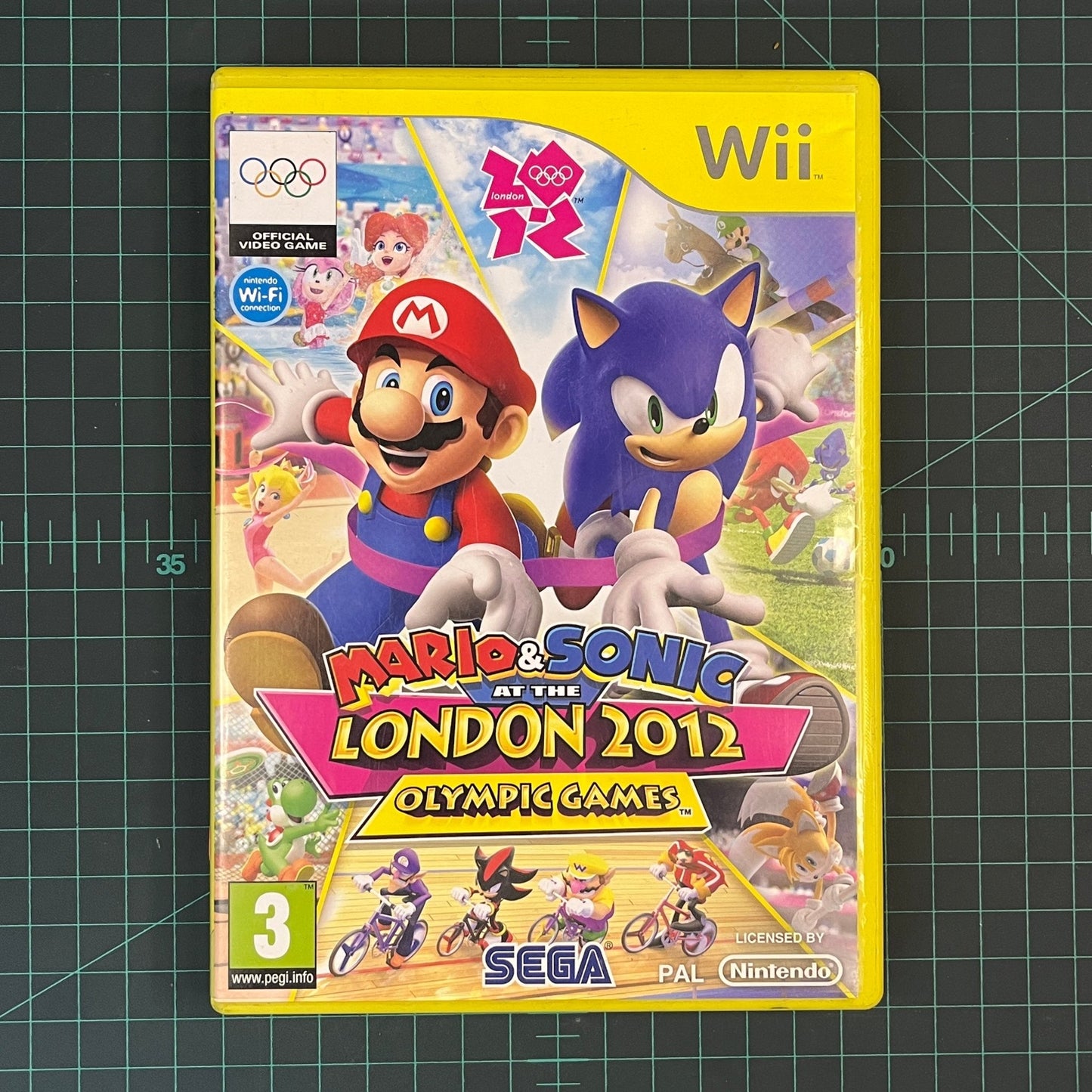 Mario & Sonic at the London 2012 Olympic Games | Wii | Nintendo Wii | Used Game | No Manual - RetroguySA