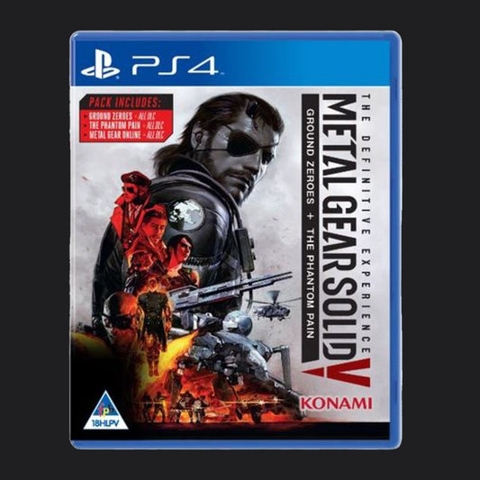 Metal Gear Solid - Definitive Edition | PS4 | Playstation 4 | New Factory Sealed Game - RetroguySA