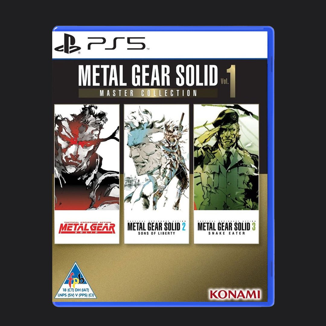 Metal Gear Solid Master Collection Vol 1 | PS5 | Playstation 5 | New Factory Sealed Game - RetroguySA