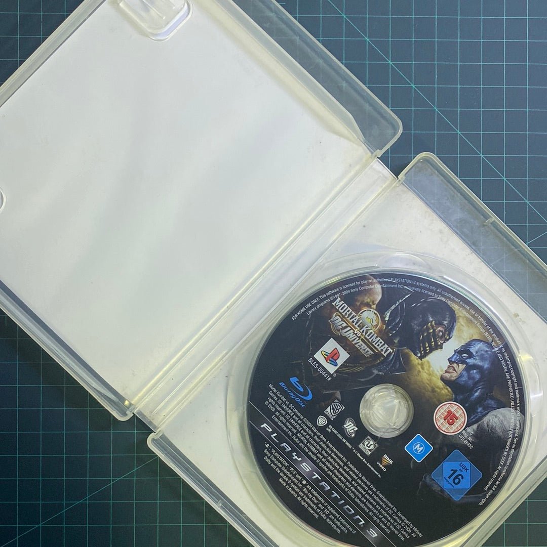 Mortal Kombat vs DC Universe | PS3 | PlayStation 3 | Used Game|No manual - RetroguySA