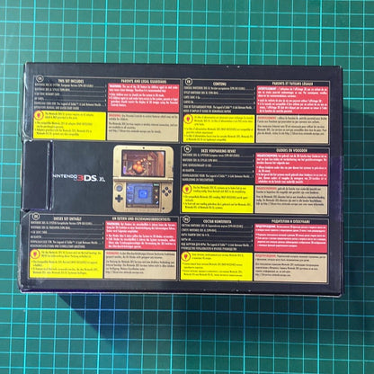Nintendo 3DS XL Zelda Link Between Worlds Limited Edition | 3DS XL | Gold and Black | Used Handheld Console - RetroguySA