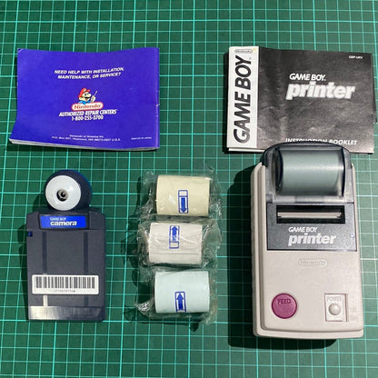 Nintendo Game Boy Printer, Paper & Camara Bundle | GameBoy | CIB | Accessories - RetroguySA
