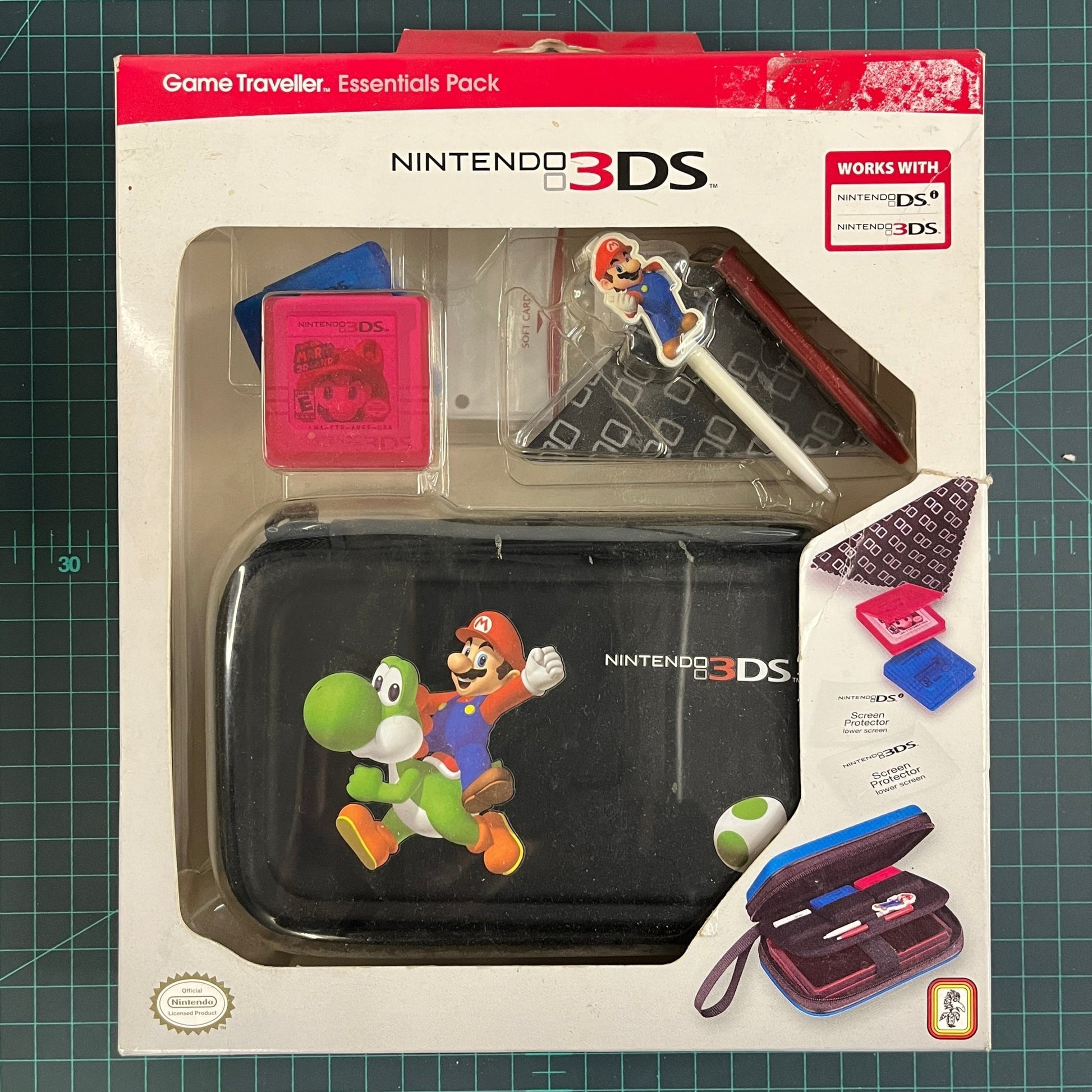 Nintendo Game Traveller Essentials Pack | Mario | 3DS | Accessories | New CIB - RetroguySA
