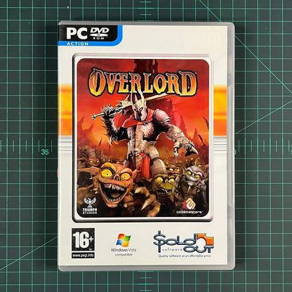 Overlord | Ubisoft Exclusive| PC | Used Game | No Manual - RetroguySA