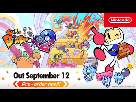 Super Bomberman R 2  | Switch | Nintendo Switch | New Factory Sealed Game