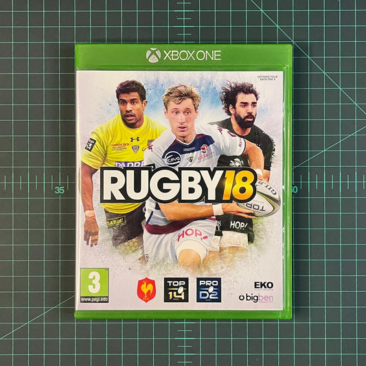 Rugby 18 | Xbox One | Used Game | No Manual - RetroguySA
