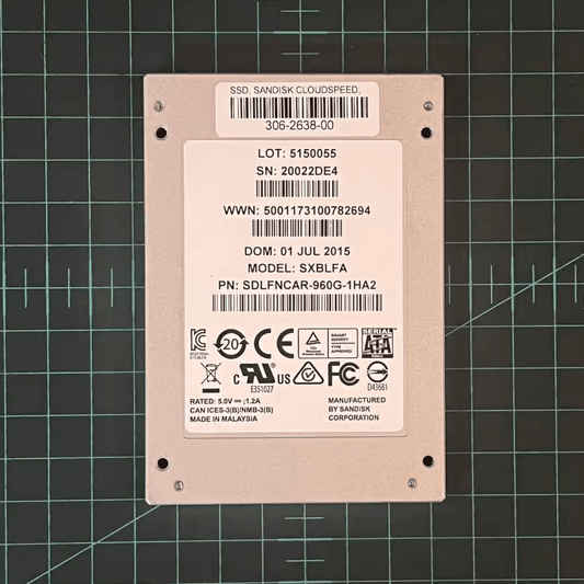 SanDisk CloudSpeed Eco Gen II SXBLFA 1TB 2.5" SATA SSD - RetroguySA