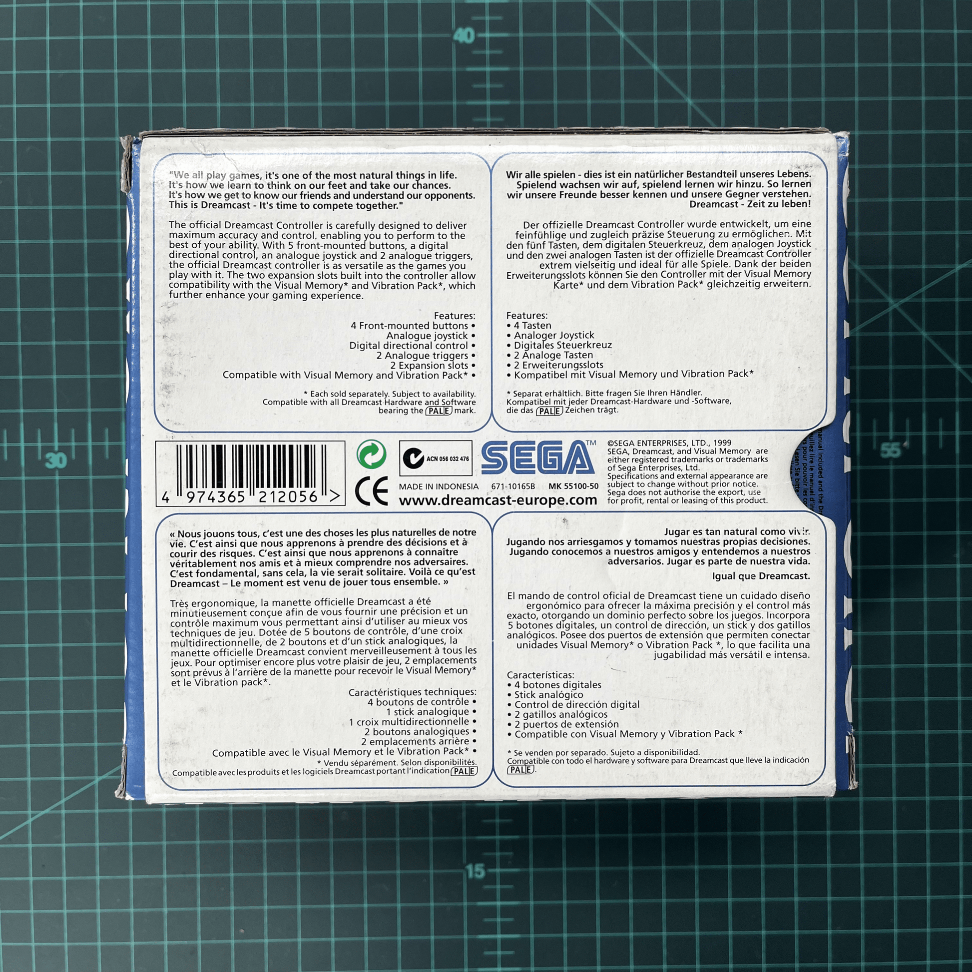 Sega Dreamcast Controller | Sega | Dreamcast | Accessories | CIB - RetroguySA