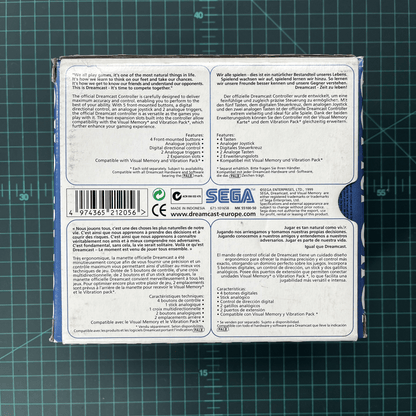 Sega Dreamcast Controller | Sega | Dreamcast | Accessories | CIB - RetroguySA