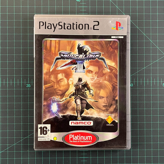 Soul Calibur III | Platinum | Playstation 2 | PS2 | Used Game - RetroguySA