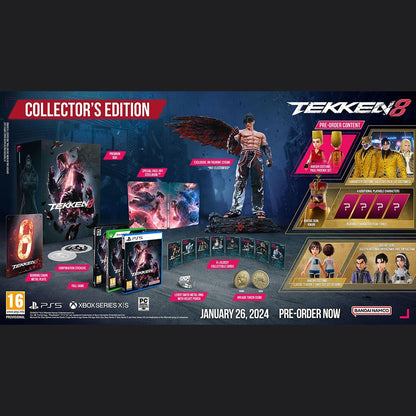 Tekken 8: Collector's Edition | PS5 | Playstation 5 | New Factory Sealed Game - RetroguySA