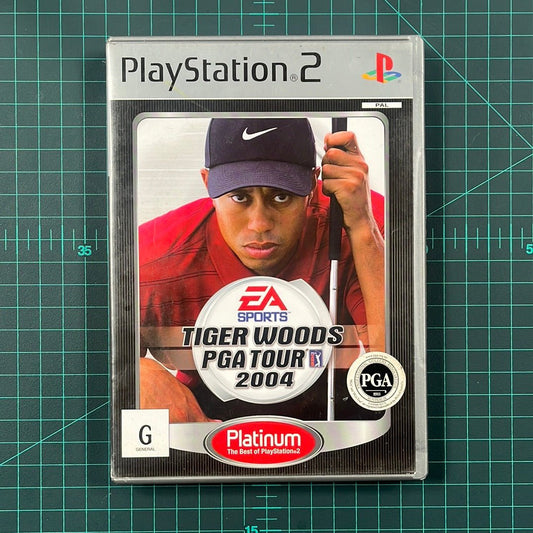 Tiger Woods PGA Tour 2004 | PS2 | PlayStation 2 | Platinum | Used Game | No Manual - RetroguySA