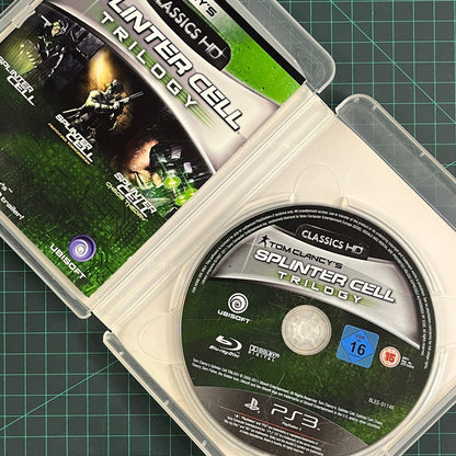 Tom Clancy's Splinter Cell Trilogy | Classics HD | PlayStation 3 | PS3 | Used Game - RetroguySA